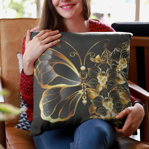 Accent Butterfly Pillow - Picture 12 of 12